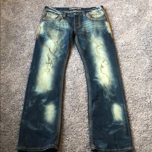 Affliction jeans worn a couple times.